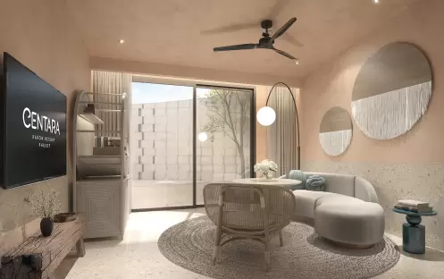 CKR Villa Types - Living room